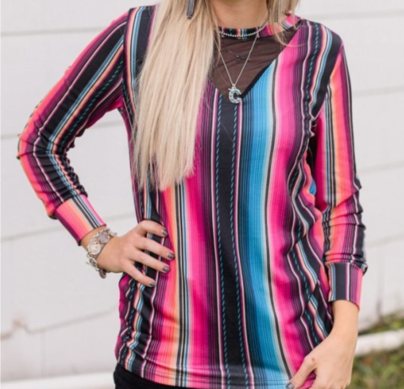 Flashy Flare Top